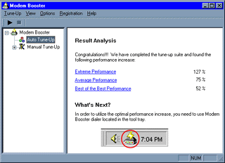Modem Booster Screenshot